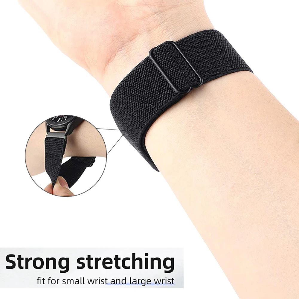 Nylon Starp Voor Xiaomi Redmi Horloge 3 Actieve/Lite Band Elastische Vervanging Polsband Correa Riem Voor Redmi Horloge 3 Lite