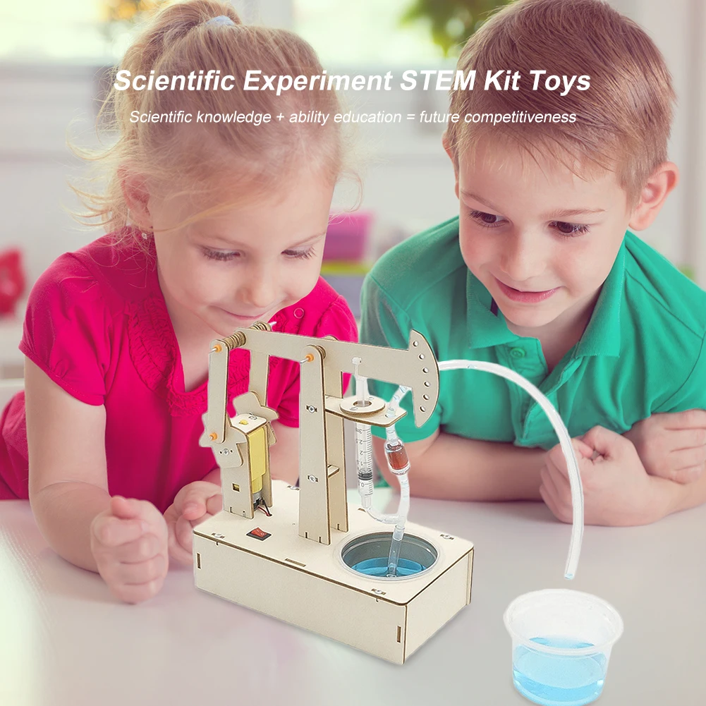 

DIY Science Toys Children Educational STEM Project Pumping Unit Oil Model Kit Scientific Experiment for School Supply
