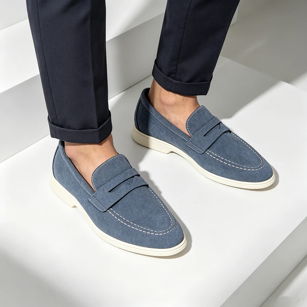 Men Flats Fashion Breathable Summer Comfortable Men Shoes