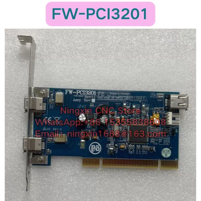 

Second-hand FW-PCI3201 capture card Functional test OK Fast delivery