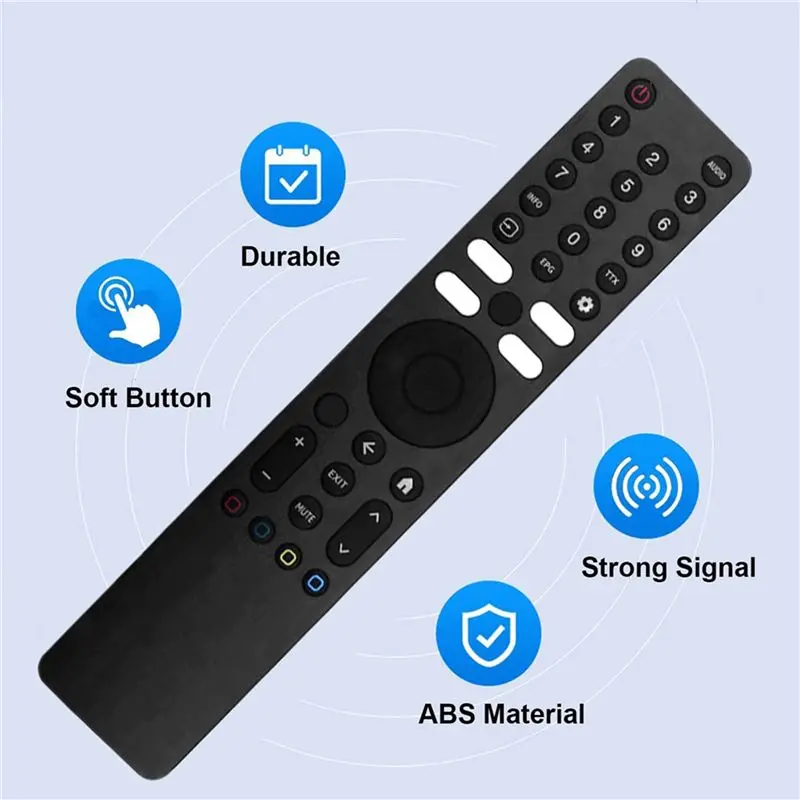 DT39 5X XMRM-ML Voice TV Remote Control for TV A Pro 43/55/65/75 Inch, Replacement Remote with ABS Material