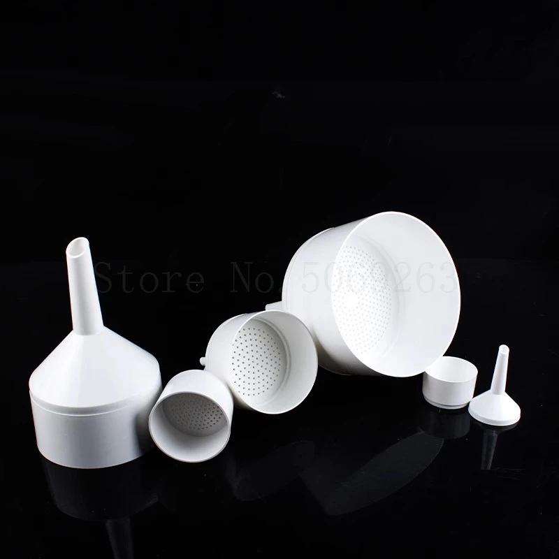 1pc 55/70/90/110/150mm Plastic Detachable Filter Funnel Resistant corrosion Buchner Funnel Laboratory Filter Tool