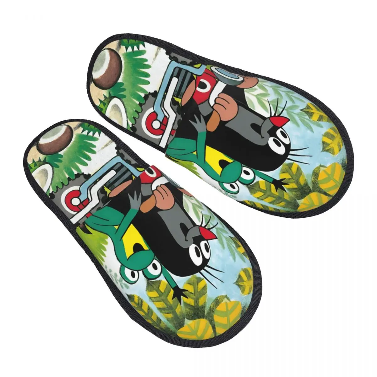 

Изготовленные на заказ тапочки для гостей «Маленький крот» для спальни, женские милые домашние тапочки с героями мультфильмов