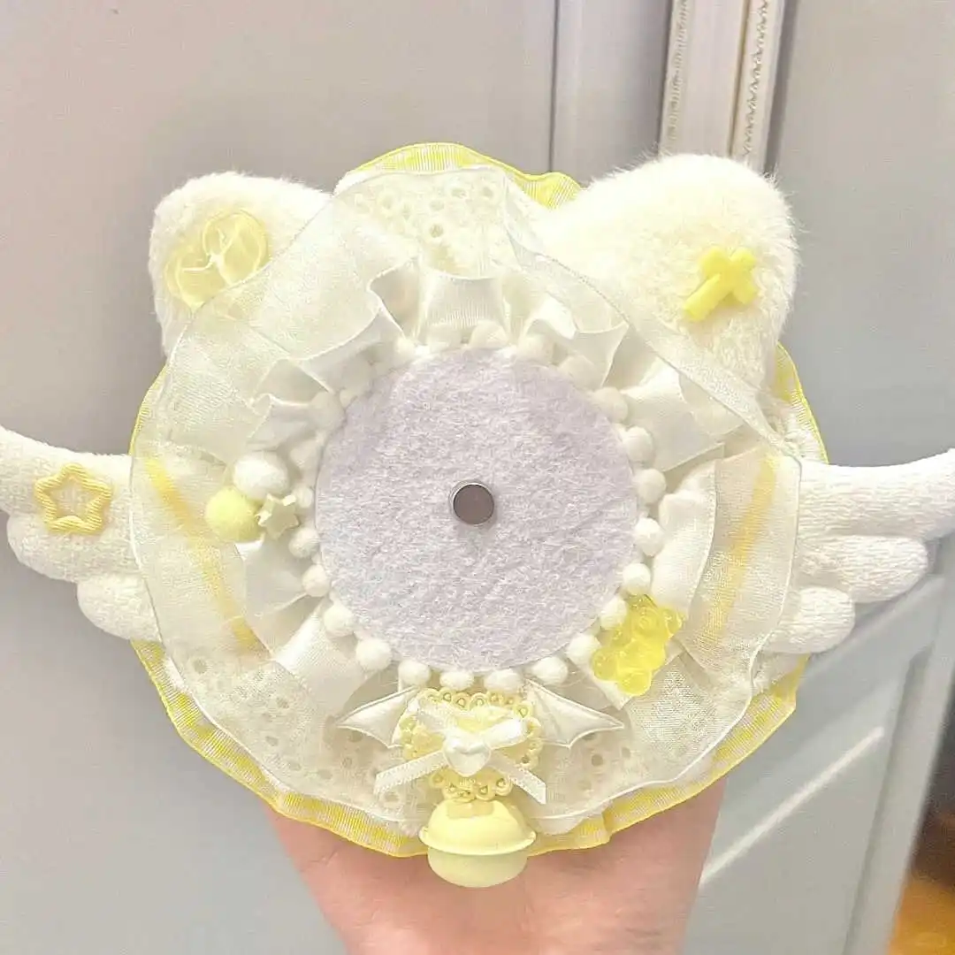 Angel Wings Cute Badge Holder Itabag Fill Decoration, Lolita Badge Rosette Anime Pain Board Decorations
