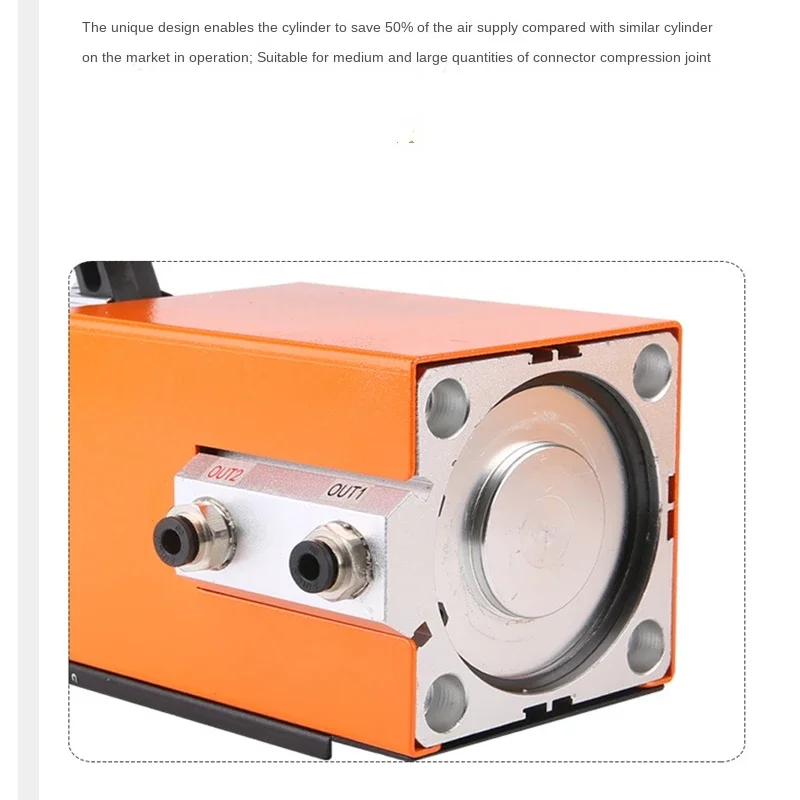 AM-10 mesin Crimping dinamis elektrik, mesin Terminal otomatis menekan dingin, Tang pengeriting