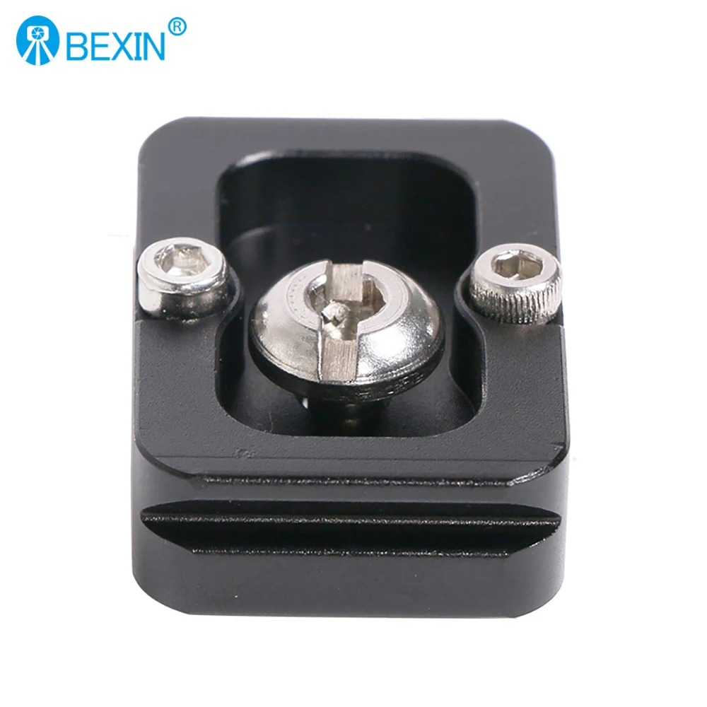 BEXIN Mini Plate Quick Release Plate Tripod Plate Quick Release Camera Plate PU-25 1/4 Screw Mount For Arca Swiss DSLR Camera