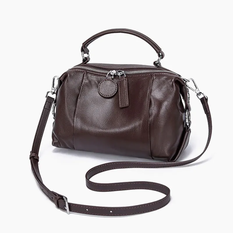 Borsa da donna di design di lusso Borse a tracolla da donna in vera pelle di alta qualità Borsa a tracolla versatile vintage in pelle di mucca