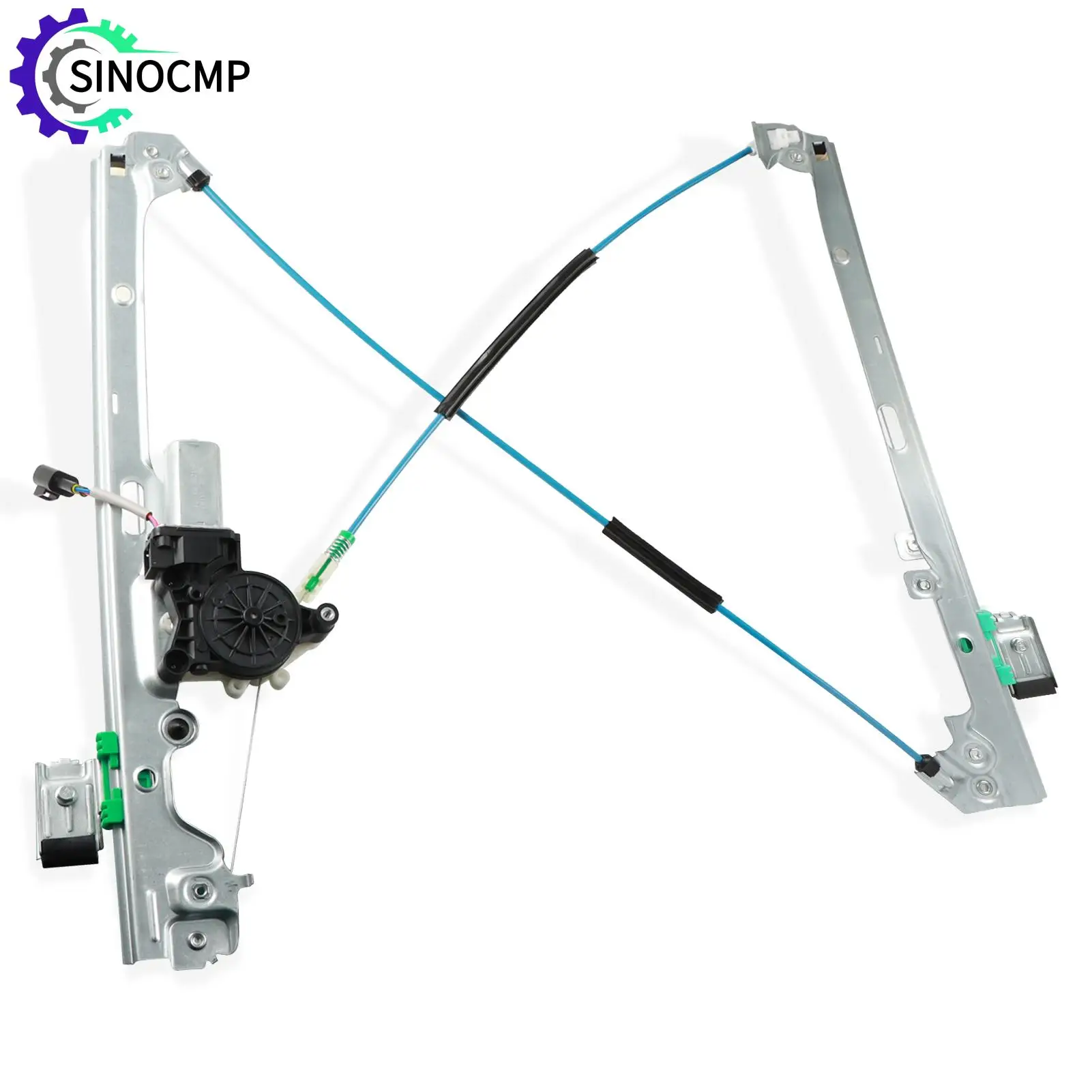 Driver Side Power Window Regulator W/ Motor 15077853 for Chevy Silverado Suburban Tahoe GMC Yukon XL Sierra Cadillac Escalade