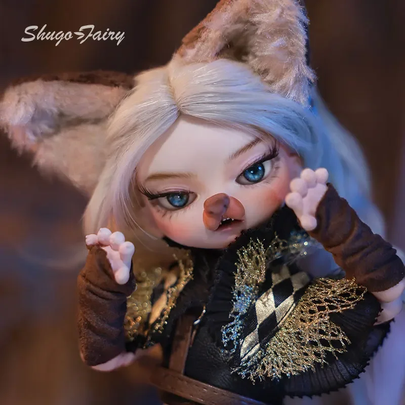 

ShugaFairy Monster Bjd Doll 1/6 Blythe Reborn OB11 Circus Troup Trainer Beast High Quality Anime Ball Jointed Dolls