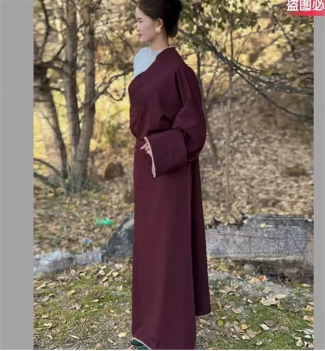 

Unisex velvet autumn and winter single piece robe