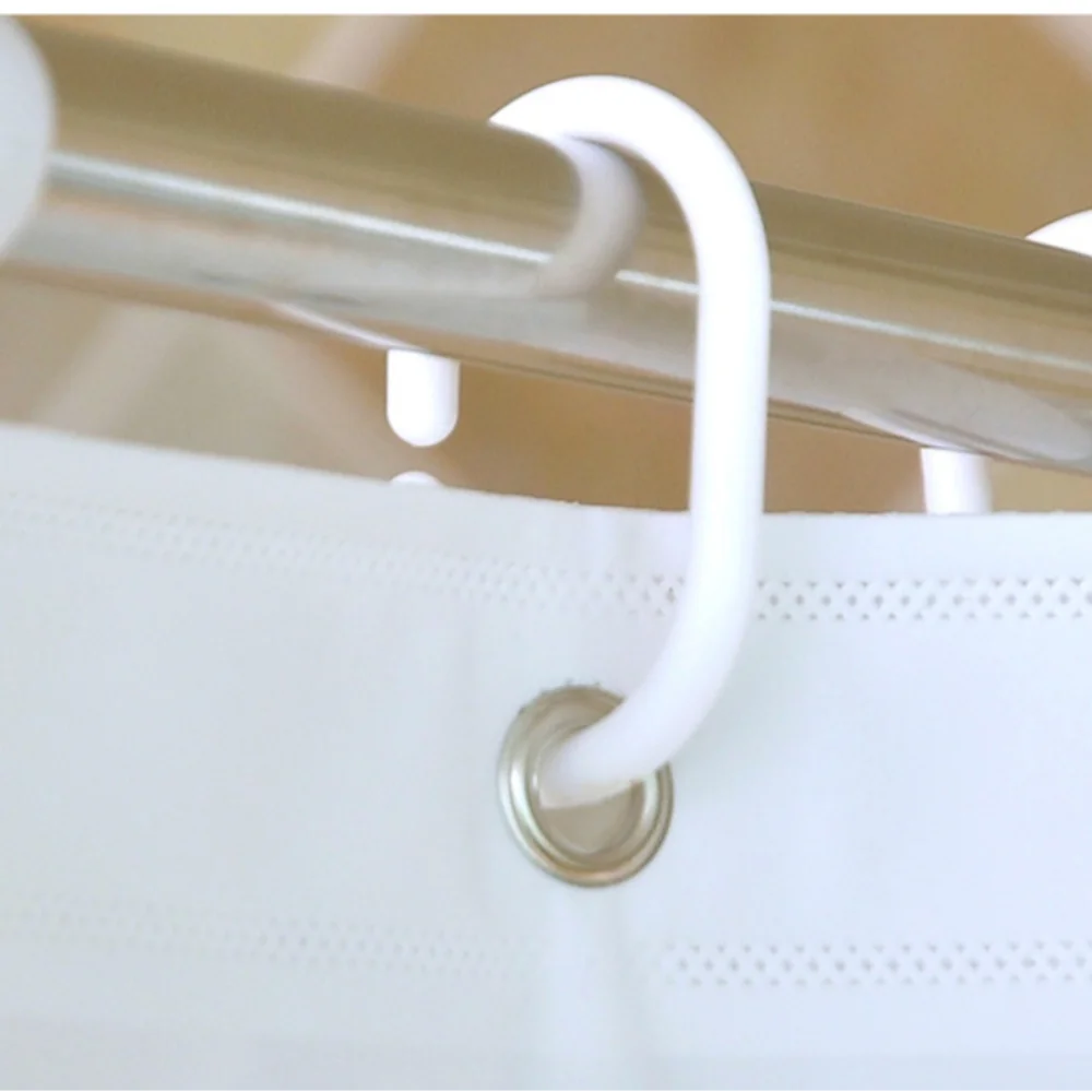 New With Hooks Shower Curtain Printing Polyester Bathroom Curtain Waterproof Bathtub Partition Curtain Bathroom