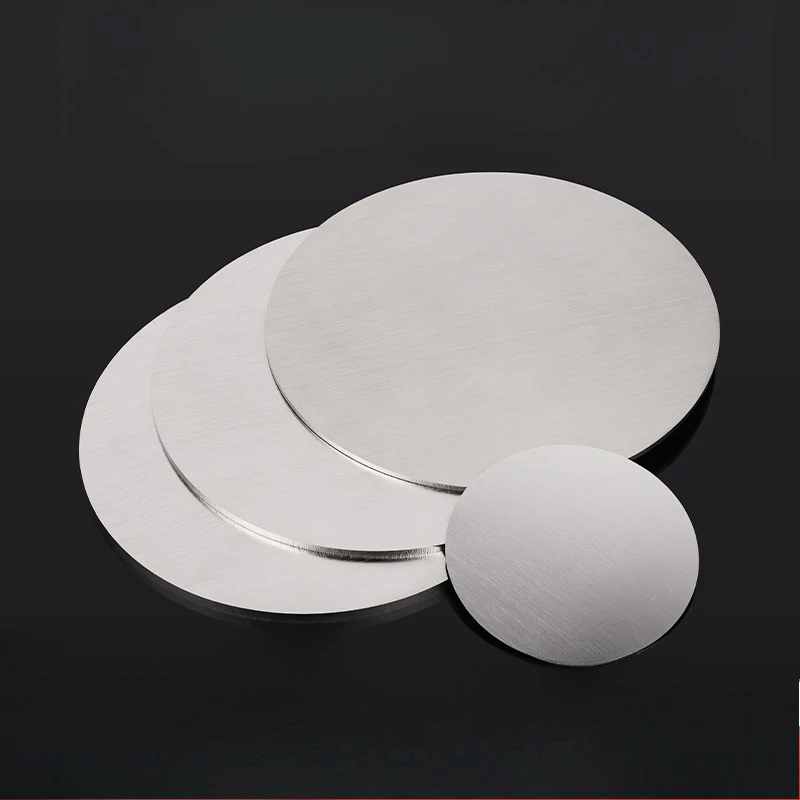 1pcs 304 Stainless Steel Round Plate 0.5-5mm Thickness 50-300mm Diameter Circular Sheet Disc