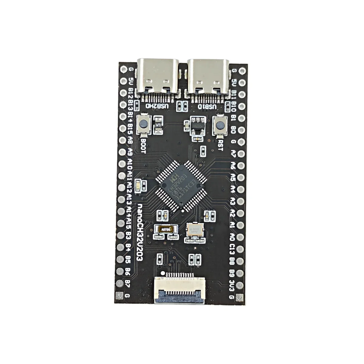 CH32V203 Development Board Minimum System TYPE-C USB Ports Board Core Board Dual