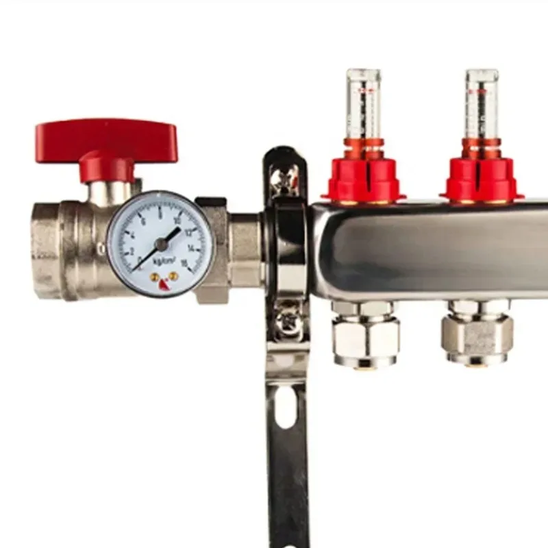 

304 Stainless Steel Underfloor Heating Construction Manifolds