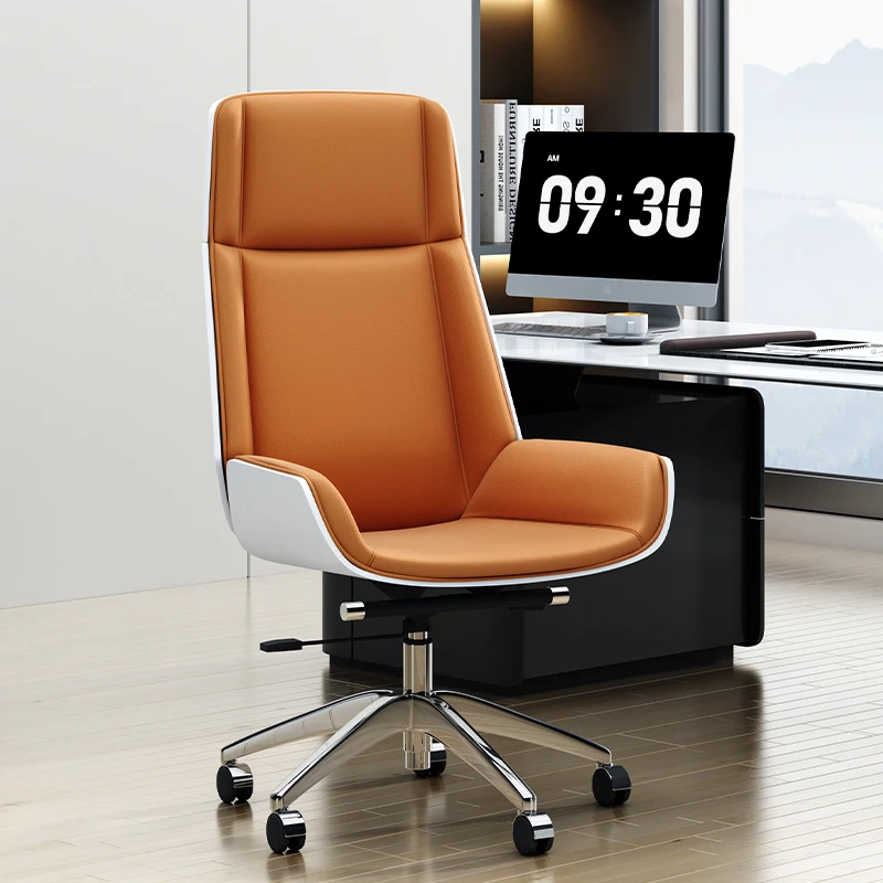 

Bedroom Backrest Office Chair Swivel Study Mobile Luxury Nordic Office Chair Conference Wheels Reading Stoel Theater Furniture