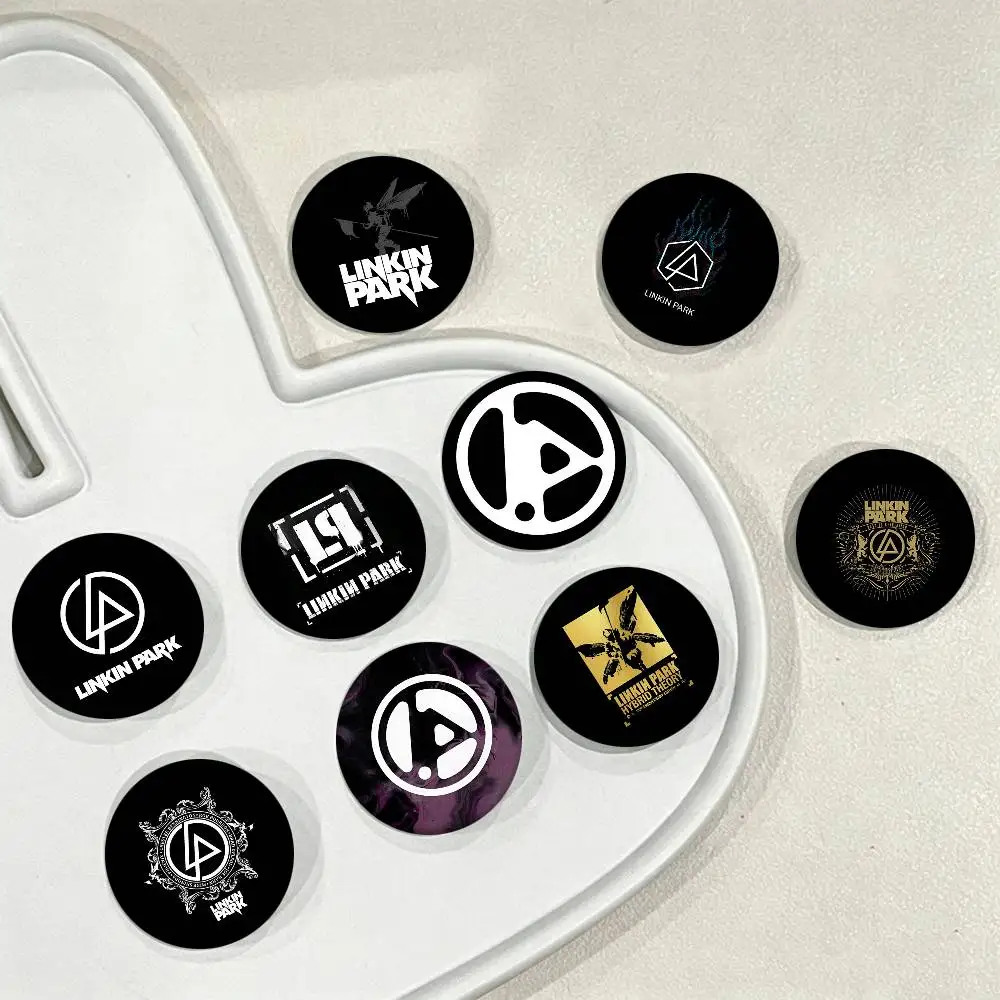 Linkin Band Park-S Rundes Abzeichen, Anstecknadel, Rucksack, Kleidung, Schmuck, Accessoires, Geschenk, Brosche