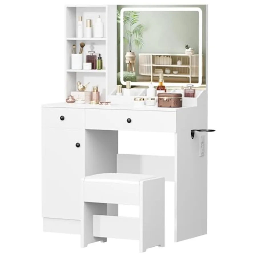White Vanity Table …