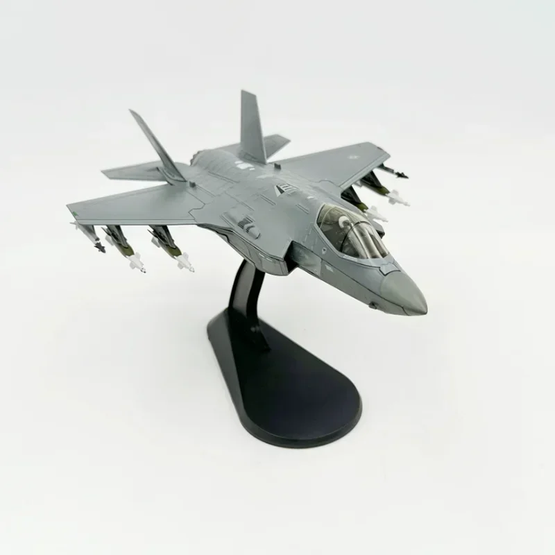 1/72 Acale USAF F35 F-35A Fighter Replica Plane Aircraft Airplane Diecast Alloy Metal Model Toy For Collection for Boys