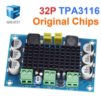 GREATZT TPA3116 D2 TPA3116DA DC 12V 24V 100W Mono Channel Digital Power Audio Amplifier Board TPA3116D2 Large Capacity Board