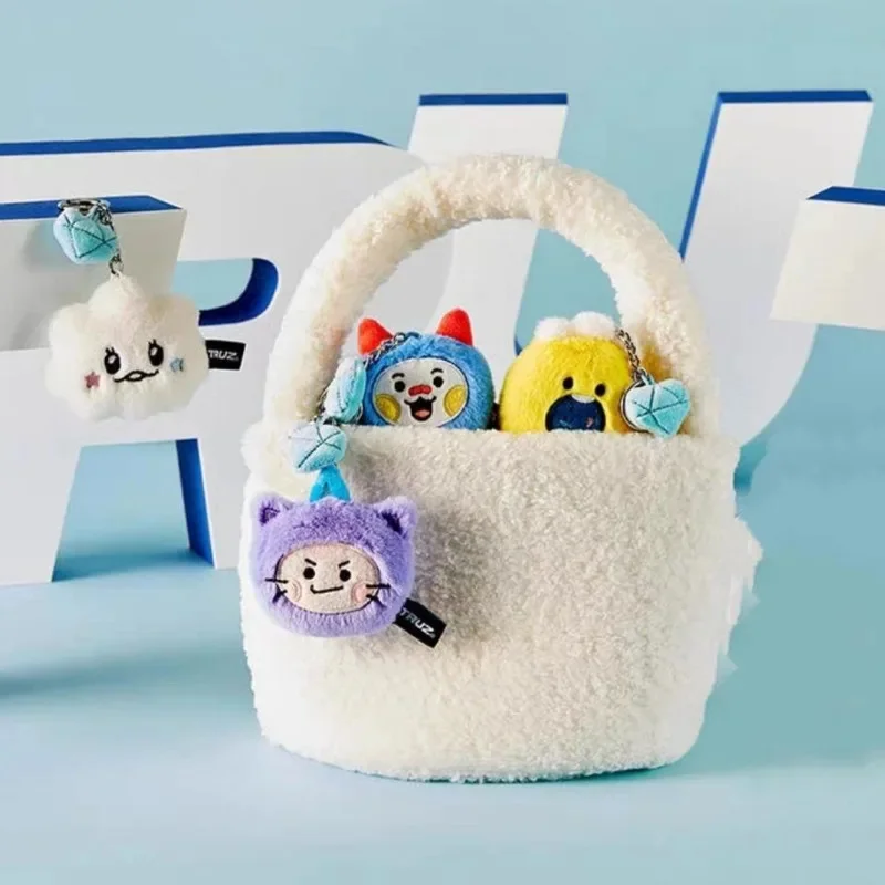 

Korean Fashion TRUZ Series Plush Figure Bag Pendant Cute Cartoon Small Animal Girl Heart Bag Pendant