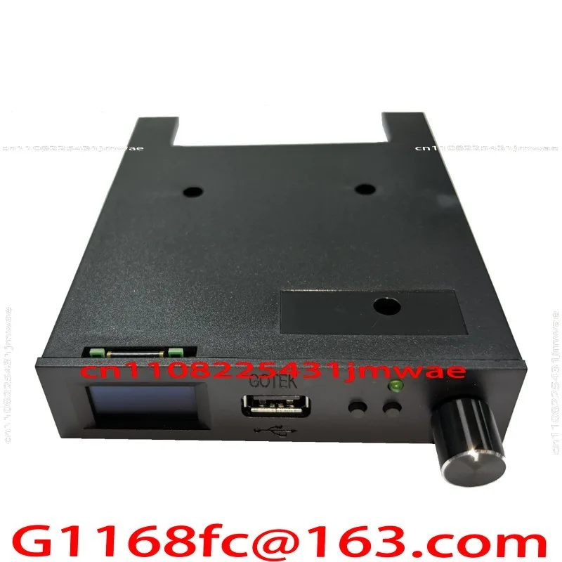 Suitable for SFR1M44-U100LQD-435 Black Emulation Floppy Drive, with Cache-free Format-free U Disk