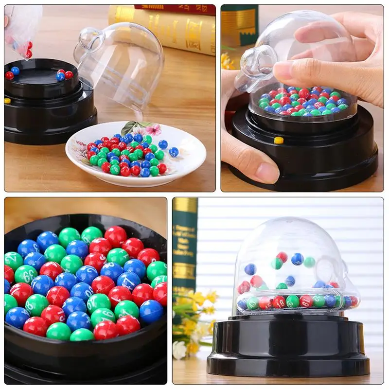 1 Set Fortunate Number Picking Machine Lottery Ball Machine Bingo Game Machine