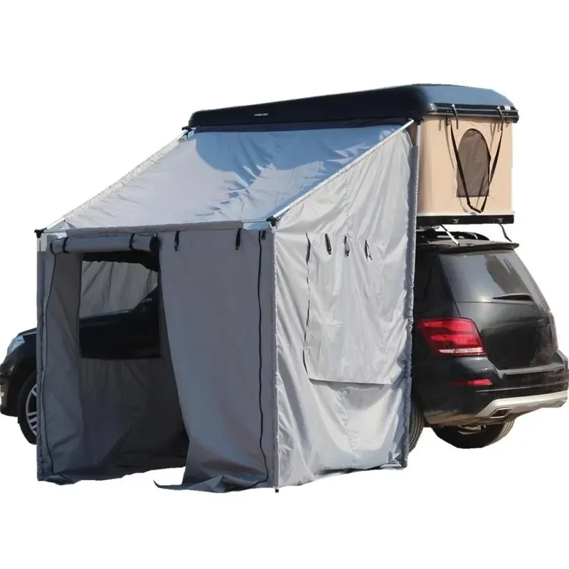 QINGDAO HARD SHELL CAMPER TENT WITH ANNEX USED for CHANGING ROOM ROOF TENT CHINA