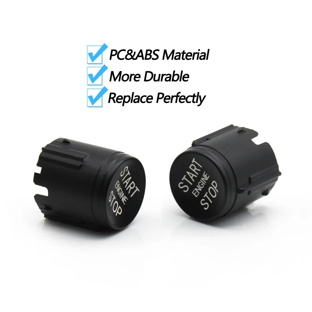 Original Black Start Stop Engine Button Ignition Switch Cover Set For Landrover Range Rover Sport Evoque Discovery LR094038 5