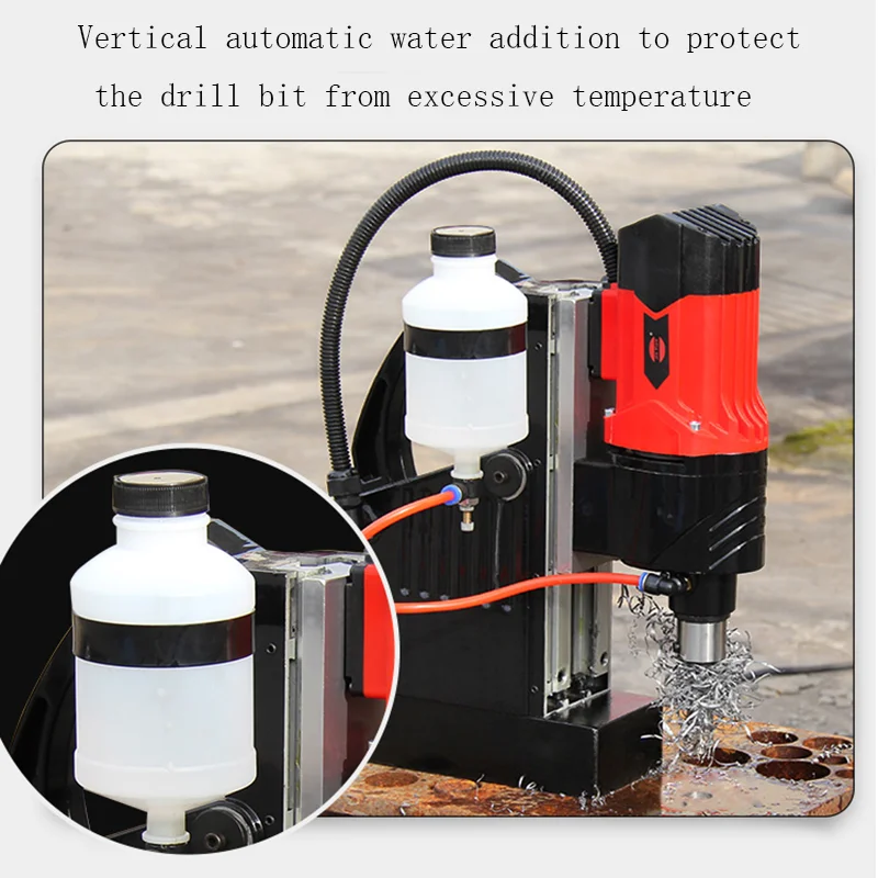 Magnetic drill 220V Multi-functional Magnetic Drill Portable Bench Drill Core Drill Stepless Speed 0-650rpm