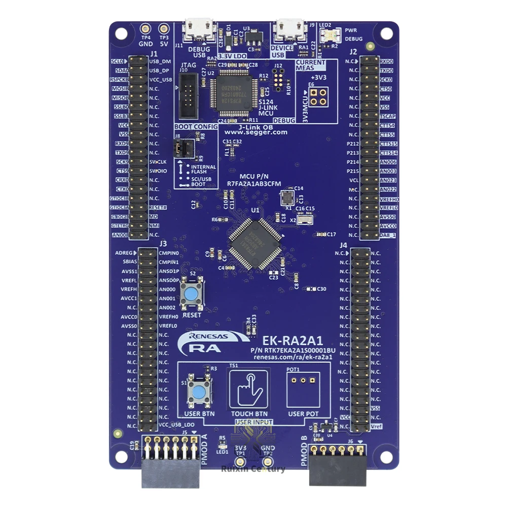 FOR RENESAS EK-RA2A1 Board RTK7EKA2A1S00001BU R7FA2A1AB3CFM MCU Microcontroller Development Board