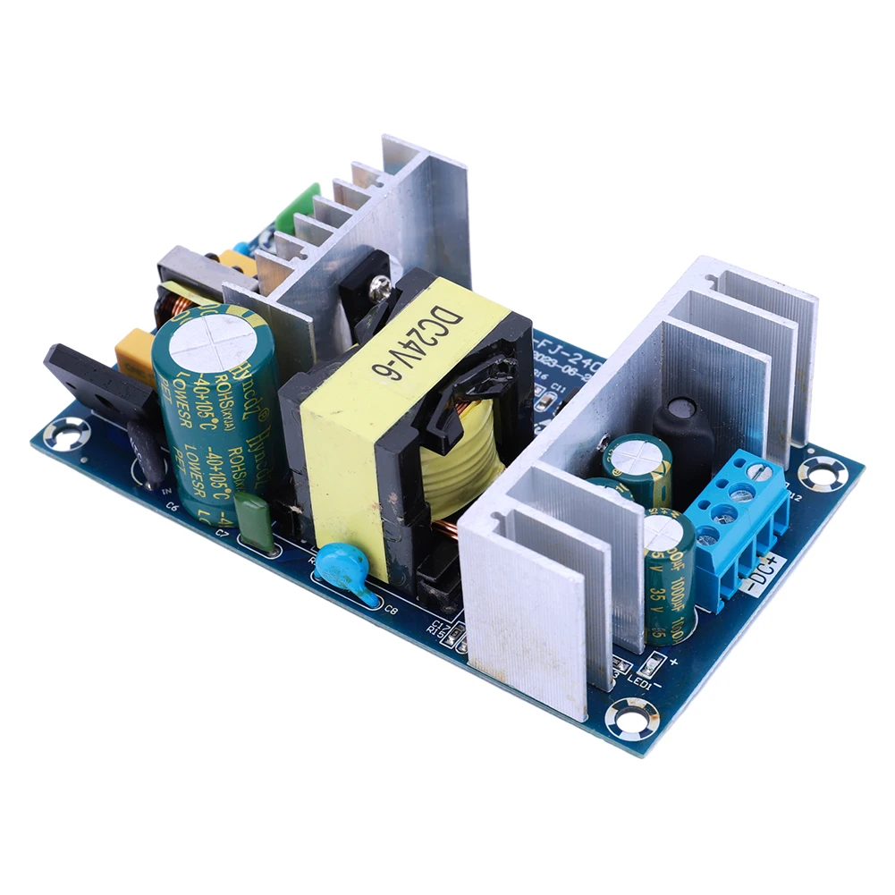 AC-DC معزولة التبديل وحدة امدادات الطاقة 150 واط التبديل التيار الزائد ماس كهربائى لوح حماية التيار المتناوب 110 فولت-220 فولت إلى تيار مستمر 24 فولت