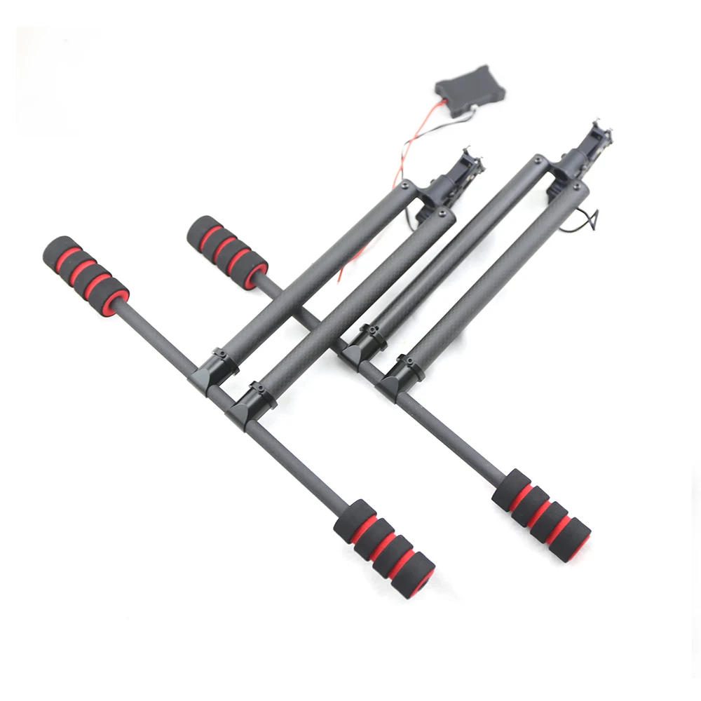 Double carbon tube electric retractable landing gear anti-skid multi-drone quadcopter parts