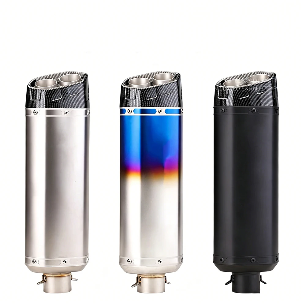 

Slip - On 51MM Universal Performance Exhaust motorcycle Escape Muffler pipe Factory Direct Selling High Quality