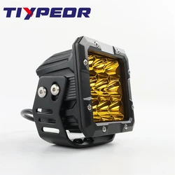 TIYPEOR Hot Selling High Quality Bright Work Light Upgrade Motorcycle Spotlight Combo Beam For Off-road Fog Auxiliary Headlight