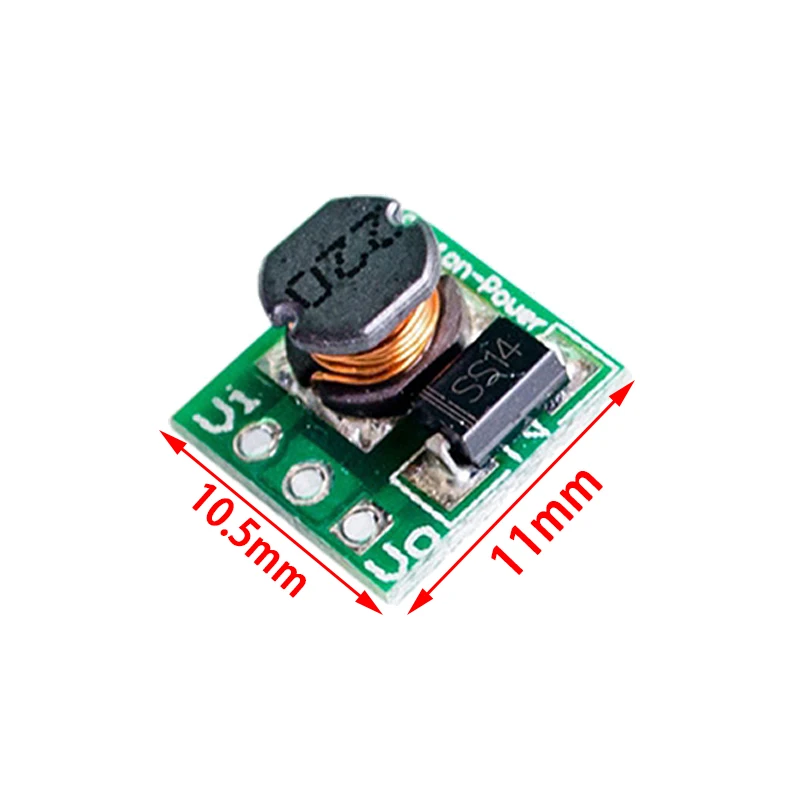 5pcs DC-DC 0.9-3.3V to 3.3V 500mA 0.9-5V to 5V Mini Step Up Boost Power Module DC to DC For Arduino Voltage Converter Module