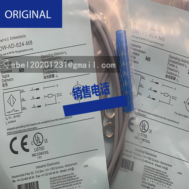 Nuevo sensor de Dw-ad-624-m8-121