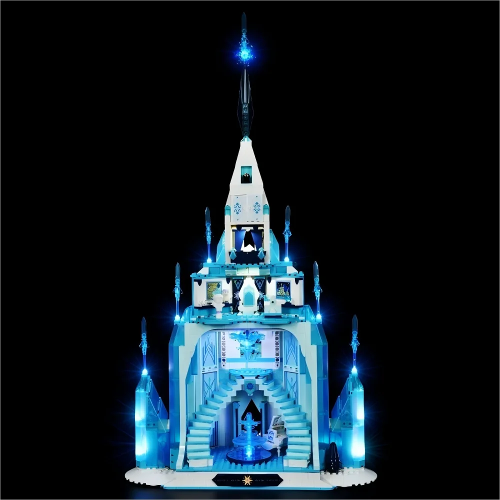 

LYBMTWF LED Lighting Kit Compatible with Lego 43197 Ice Snow Castle Model(NOT Include The Model Bricks)