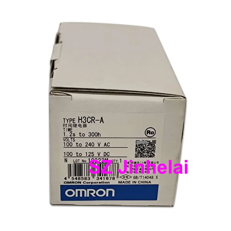 Authentic Original Omron Time Relay Adjustable Timer Switch Relays H3CR-A 24-48VAC/12-48VDC or 100-240VAC