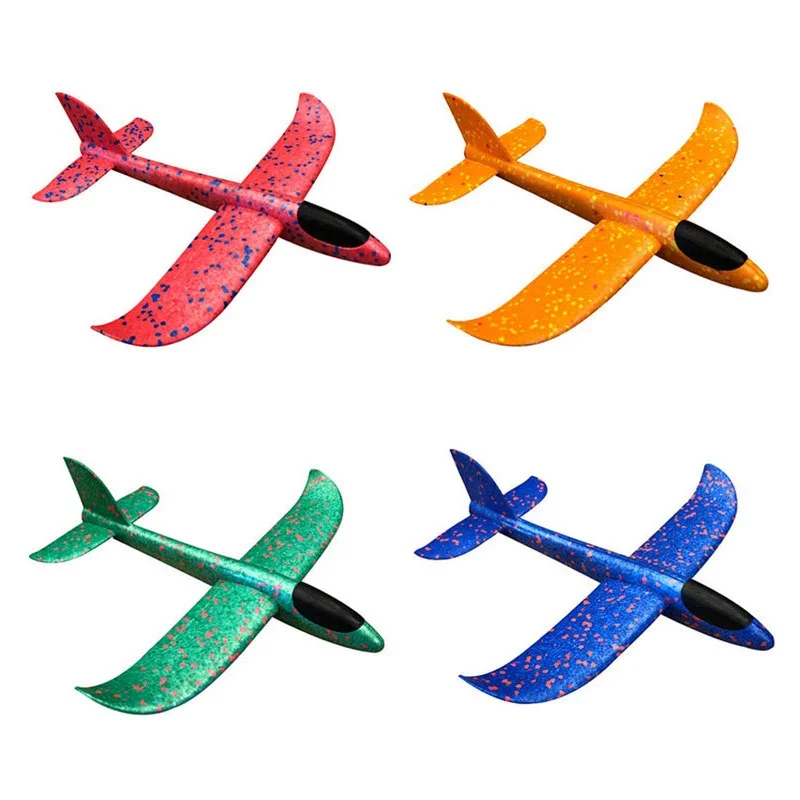 

38CM Small EPP Foam Plane Kits Flying Toy Hand Thrown Airplane Outdoor Game Crash Resistant Aircraft Model for Children Gift