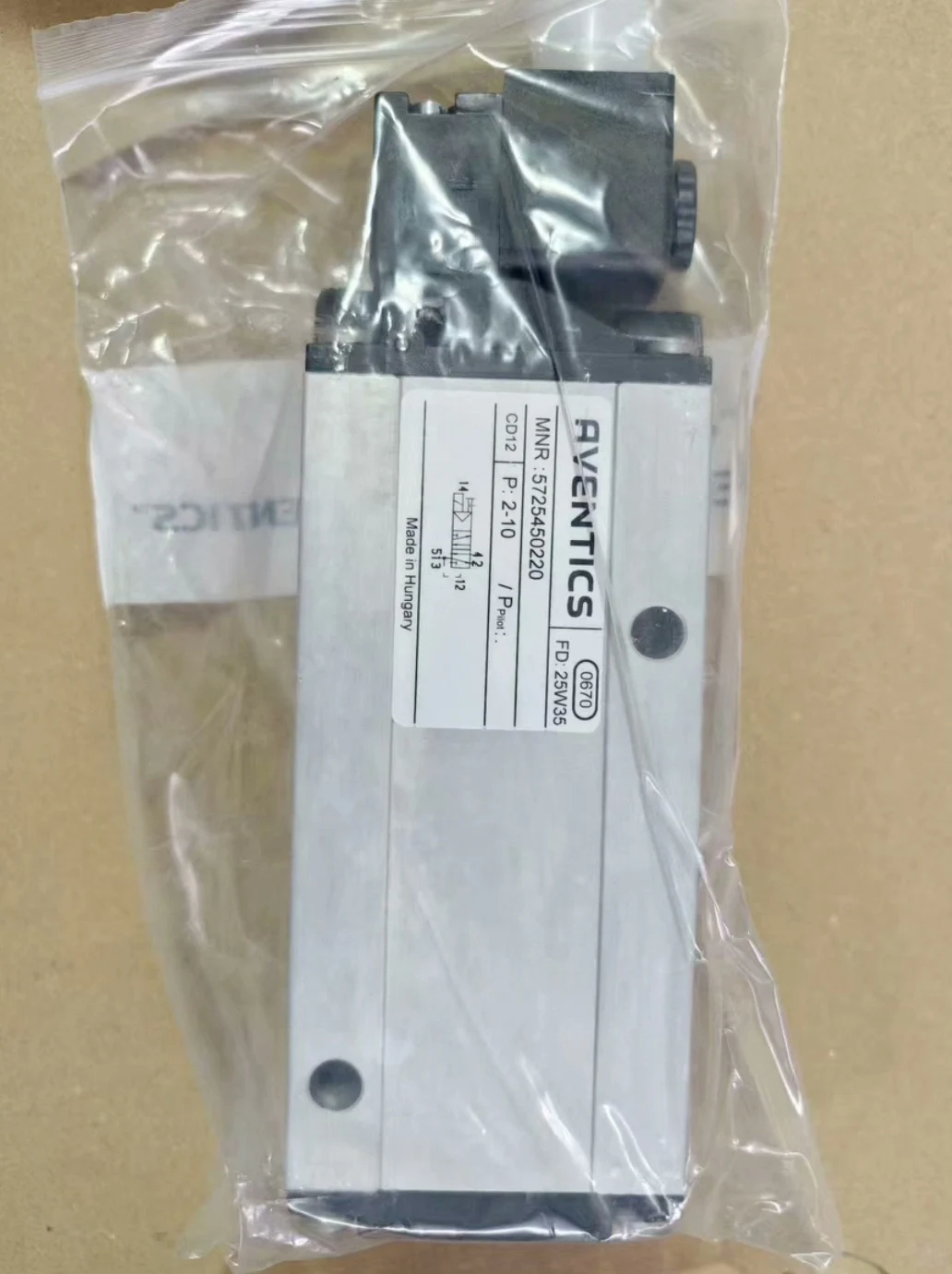 2026 Brand Original, And High-quality 5725450220 AVENTICS Pneumatic Valve