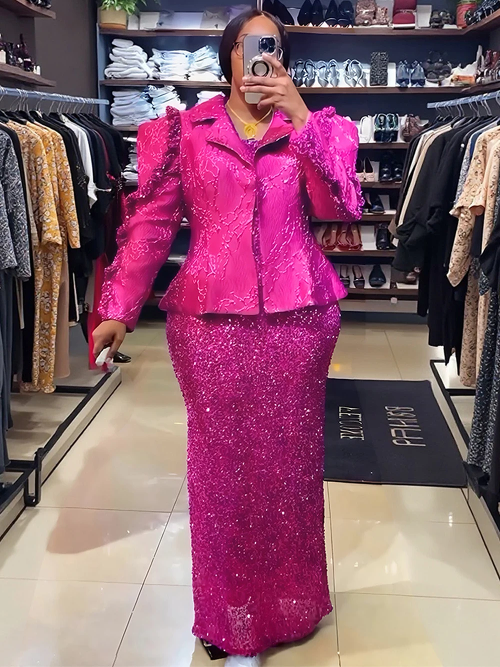 Thumbnail 2 - #35 Discounted Womens Sequin Party Dress Worth Buying