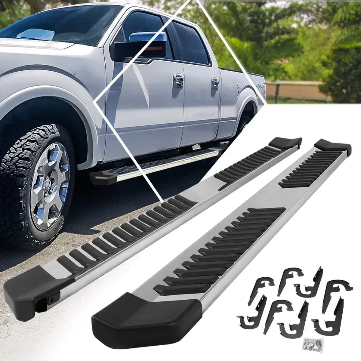 

Car Accessories Running Board Auto Side Step for 09-14 Ford F150 Super Crew Cab