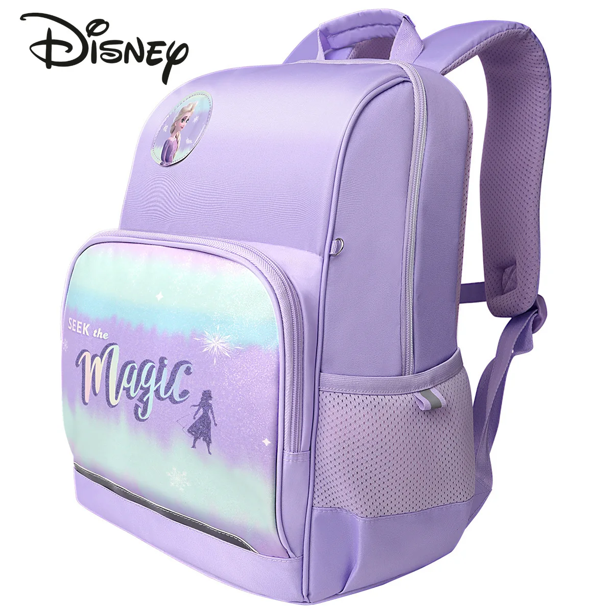 Disney mochila de moda para niñas, mochila escolar de gran capacidad de alta calidad, pequeña, fresca y ligera para niños