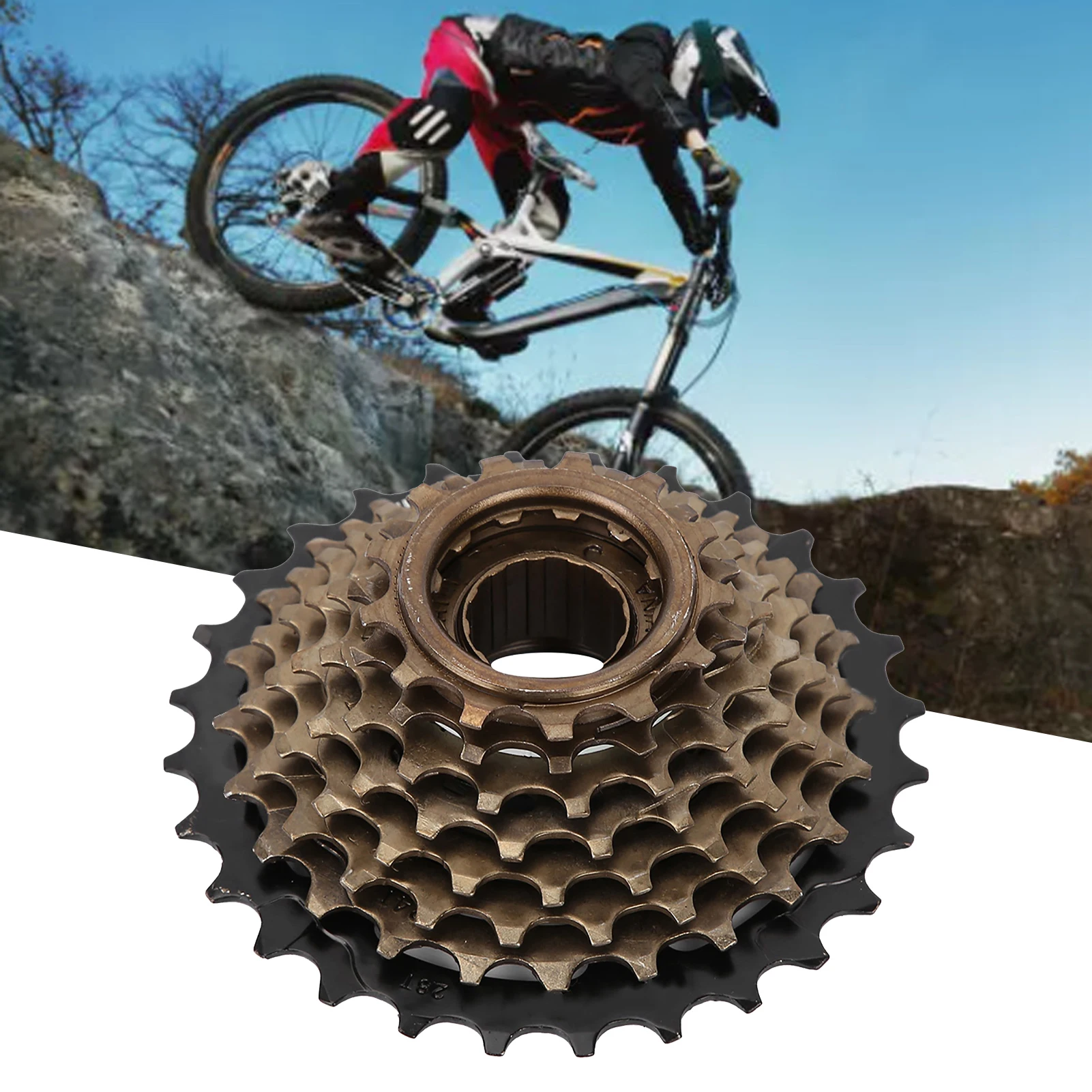 

Кассета-ретрофляжка 8 скоростей для горного велосипеда, запасная часть