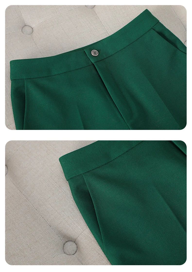 Calças femininas de escritório, ternos para mulheres, sólido, manga longa, slim, trabalho, blazer formal, jaqueta e ternos, conjunto de duas peças