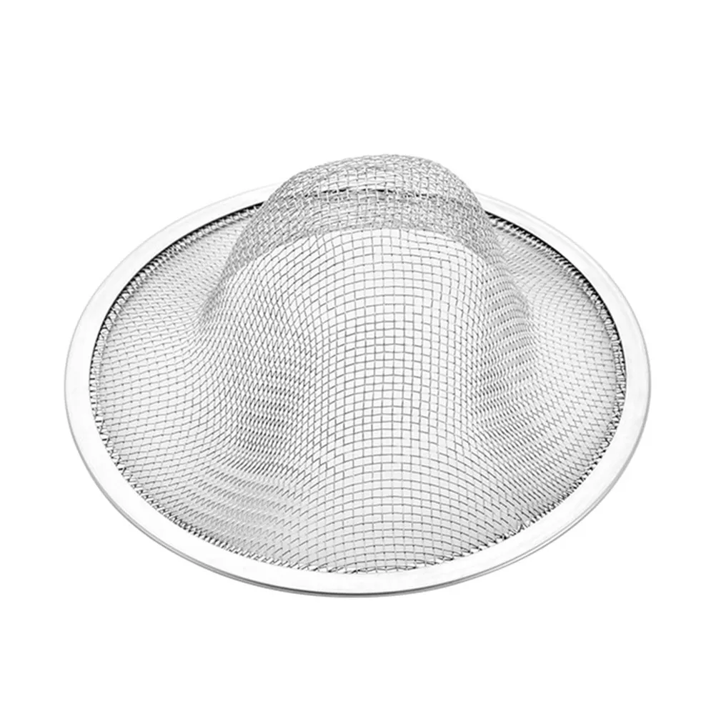 

4Pcs Stainless Steel Sink Strainer Mesh Filter for Kitchen Bathroom Floor Drain Catcher Hair Debris Sink Strainer Bathroom