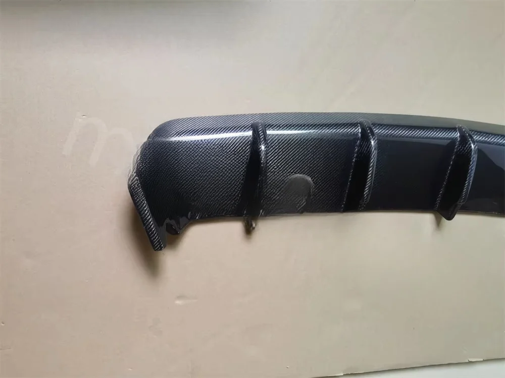 958 Carbon Fiber Rear Bumper Lip Rear Diffuser for Porsche Cayenne 958.2 Car Body Kit 2016 2017 2018