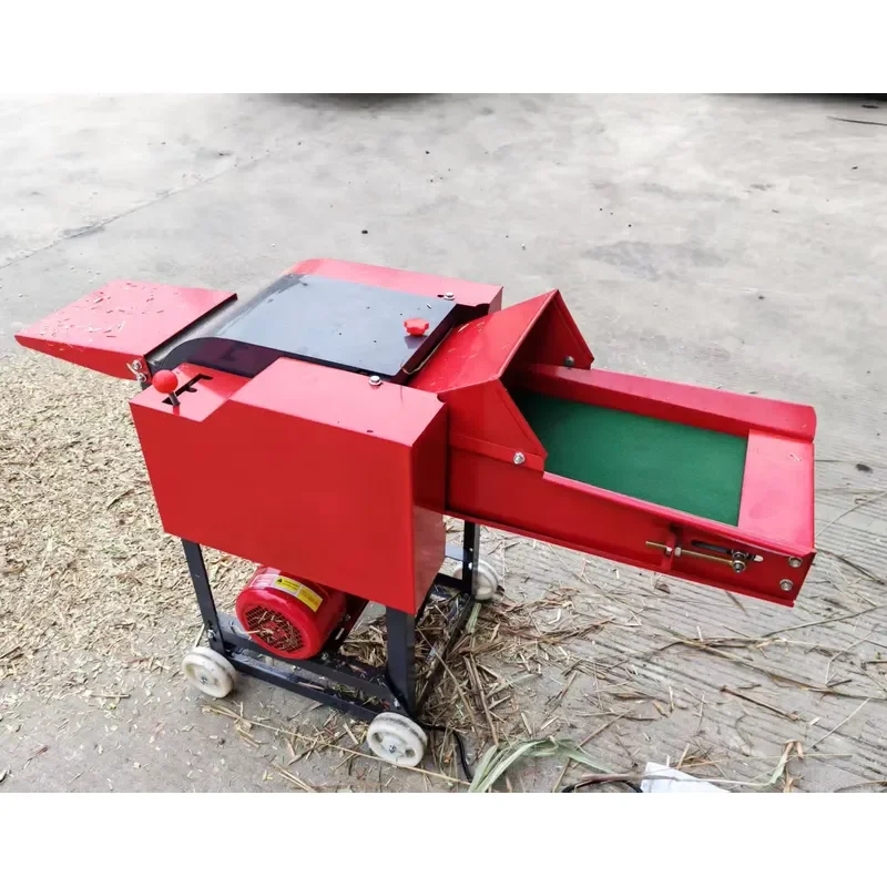 Hot Sale Electric Feed Processing Machine Small Tractor Silage Chopper Farm Animal Feed Chop Cutting Poultry Straw Maize