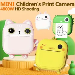 Mini Children's Instant Shooting Camera Thermal Printing Digital Camera Birthday Gift