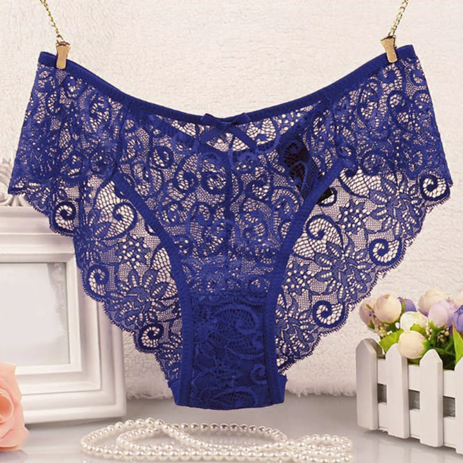 Panties For Women Plus Size Thongs Woman 2024 Women Sexy Panties Lace Cutout Hollow Waist Sexy Panties Calcinhas Feminina